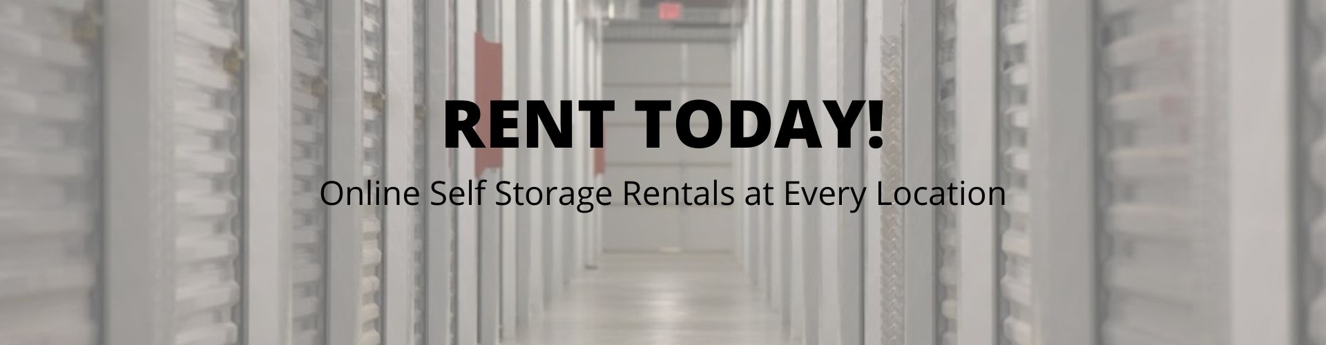 online storage rentals at Cool Spring Storage Center