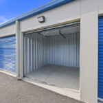 open drive-up storage unit at Cool Spring Storage Center in Milton, DE